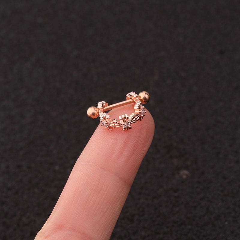 Ear Cartilage Rings & Studs Exaggerated U Shape Metal