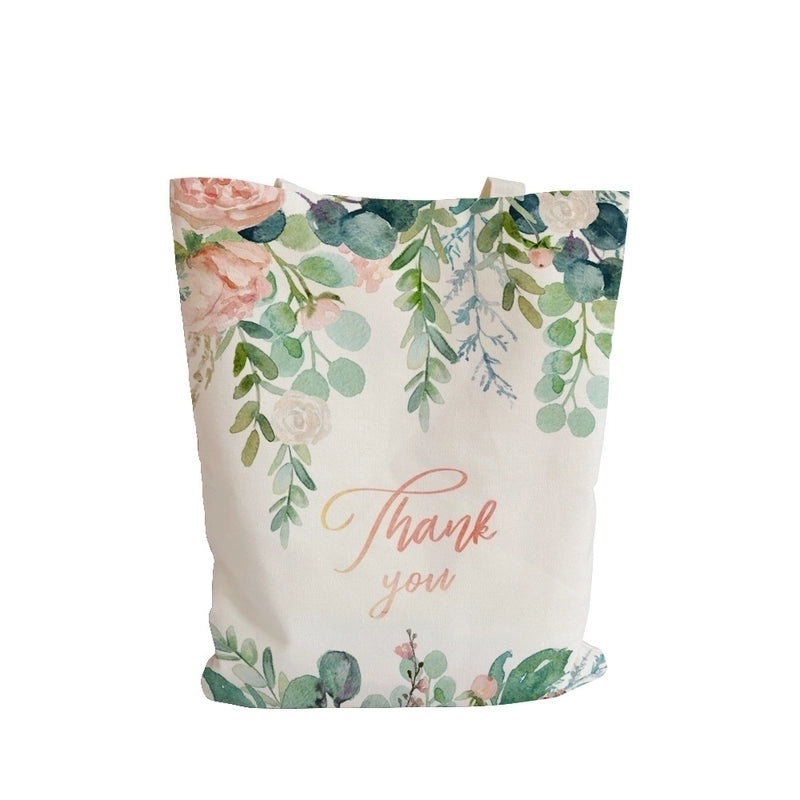 Women's Casual Flower Shopping Bags