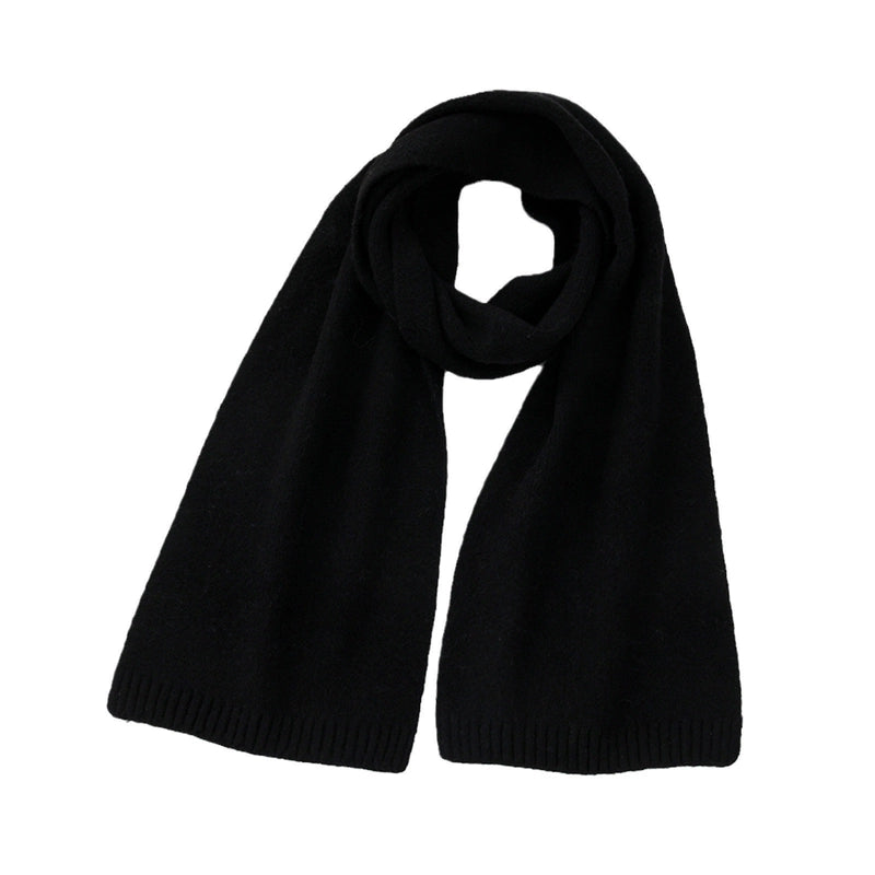 Women's Elegant Business Basic Solid Color Artificial Wool Scarf