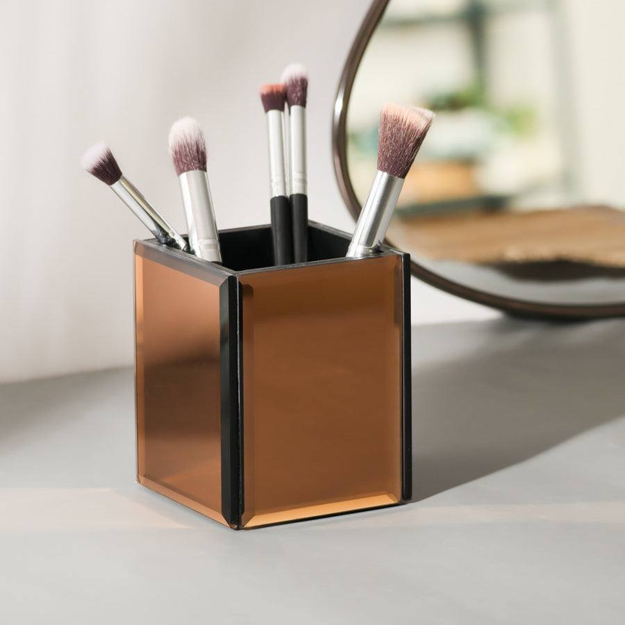 Mirror Brush Organiser - Bronze