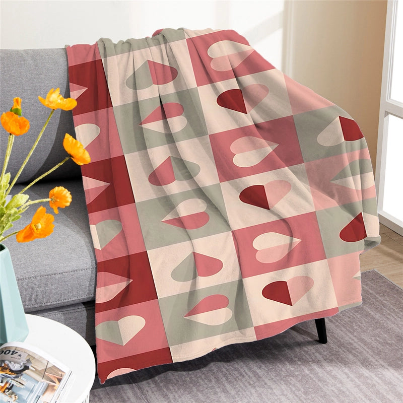 Casual Elegant Geometric Fabric Polyester Blanket Bedding