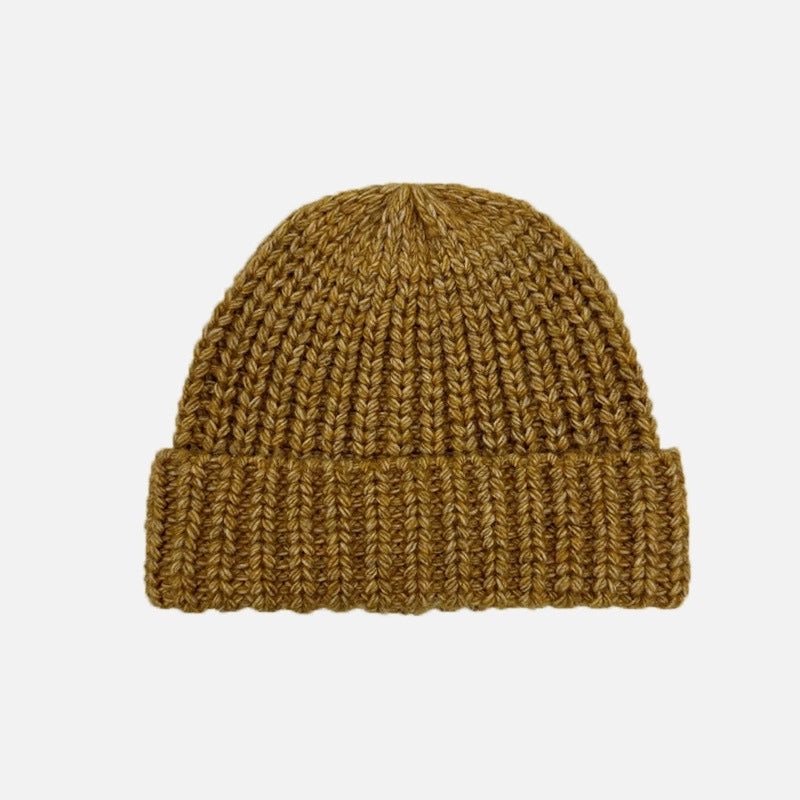 Women's Elegant Basic Solid Color Eaveless Wool Cap