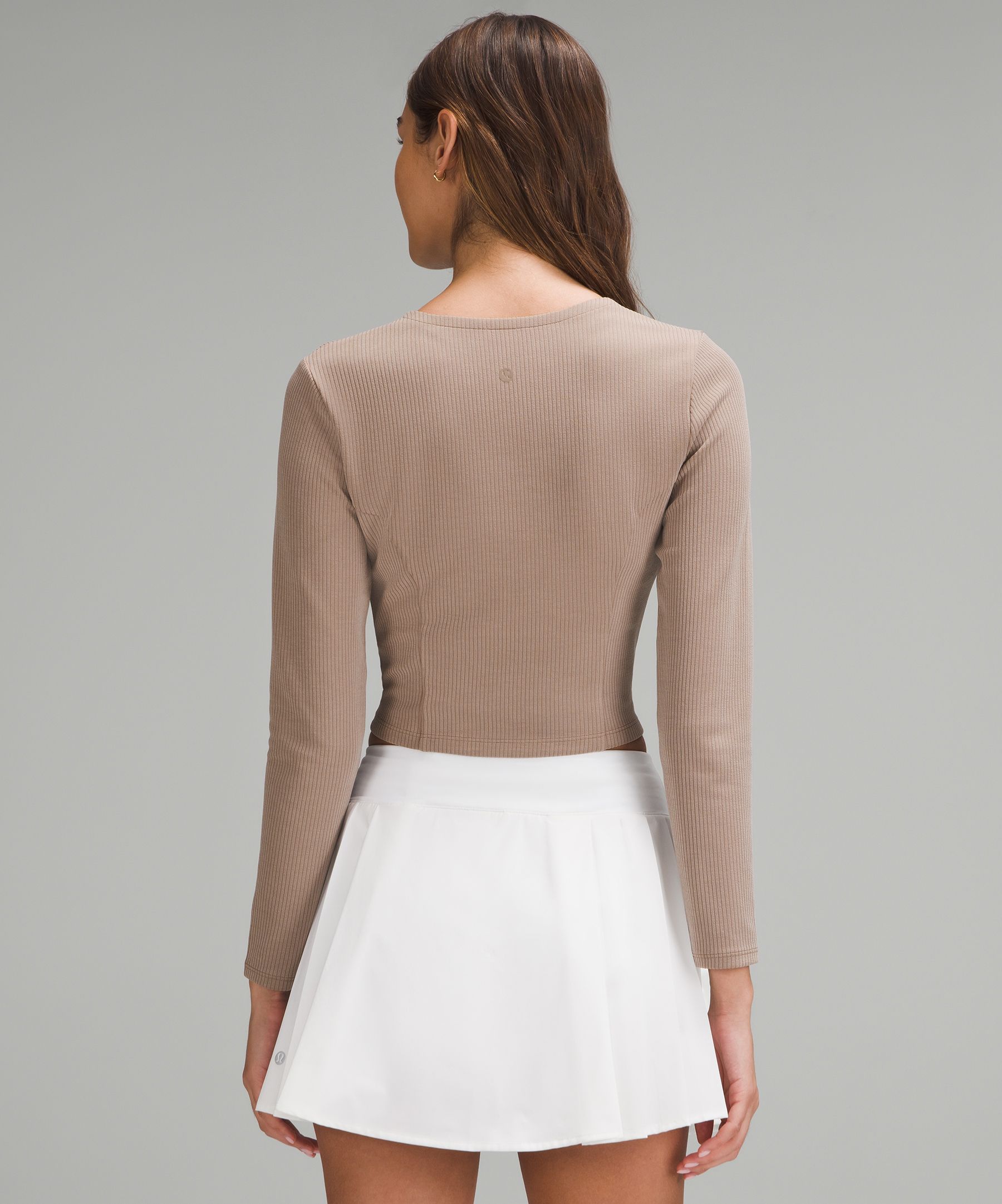 Ribbed Softstreme Asymmetrical Long-Sleeve Shirt