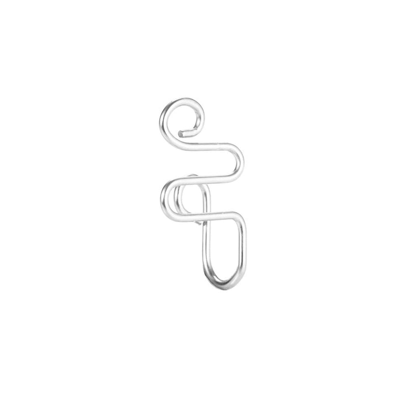 Fashion U Shape Stainless Steel Plating Nose Ring 1 Piece