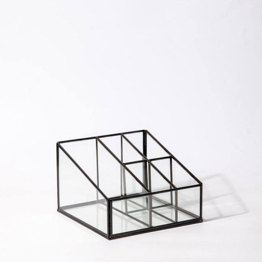 Multi-compartment Organiser - Gunmetal