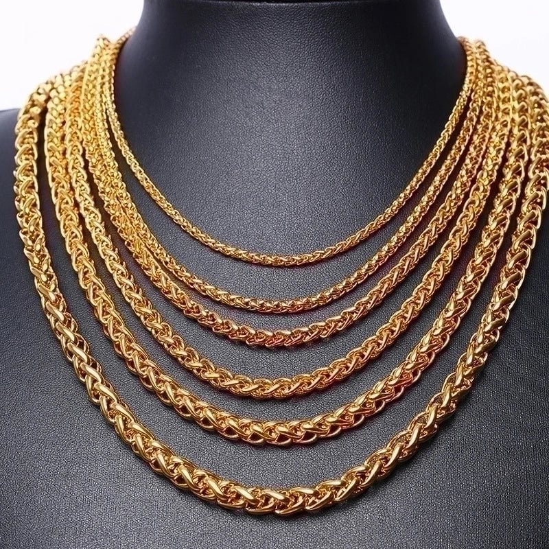 Jewelry Minimalist Geometric 201 Stainless Steel Plating Stainless Steel Necklaces