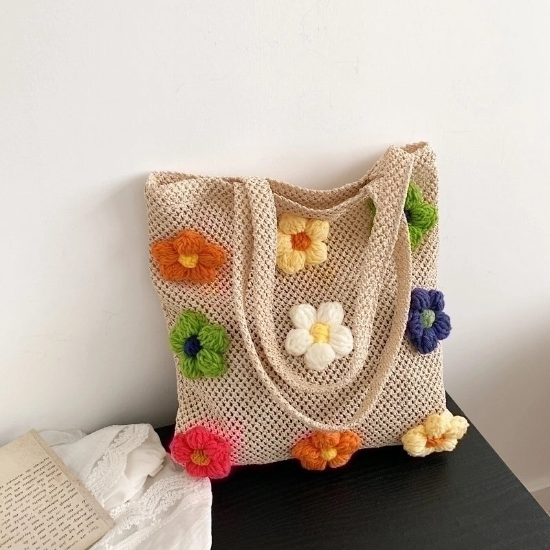 Women's Large Summer Straw Fashion Straw Bag