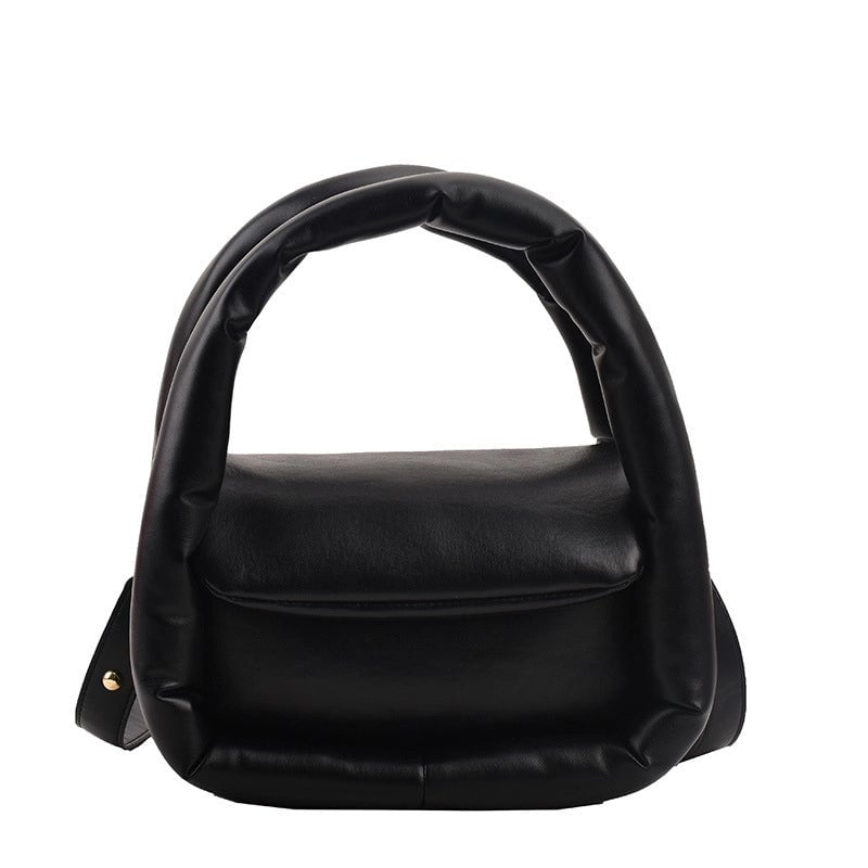 Women's Medium Nylon Solid Color Classic Style Streetwear Square Zipper Shoulder Bag Handbag Crossbody Bag