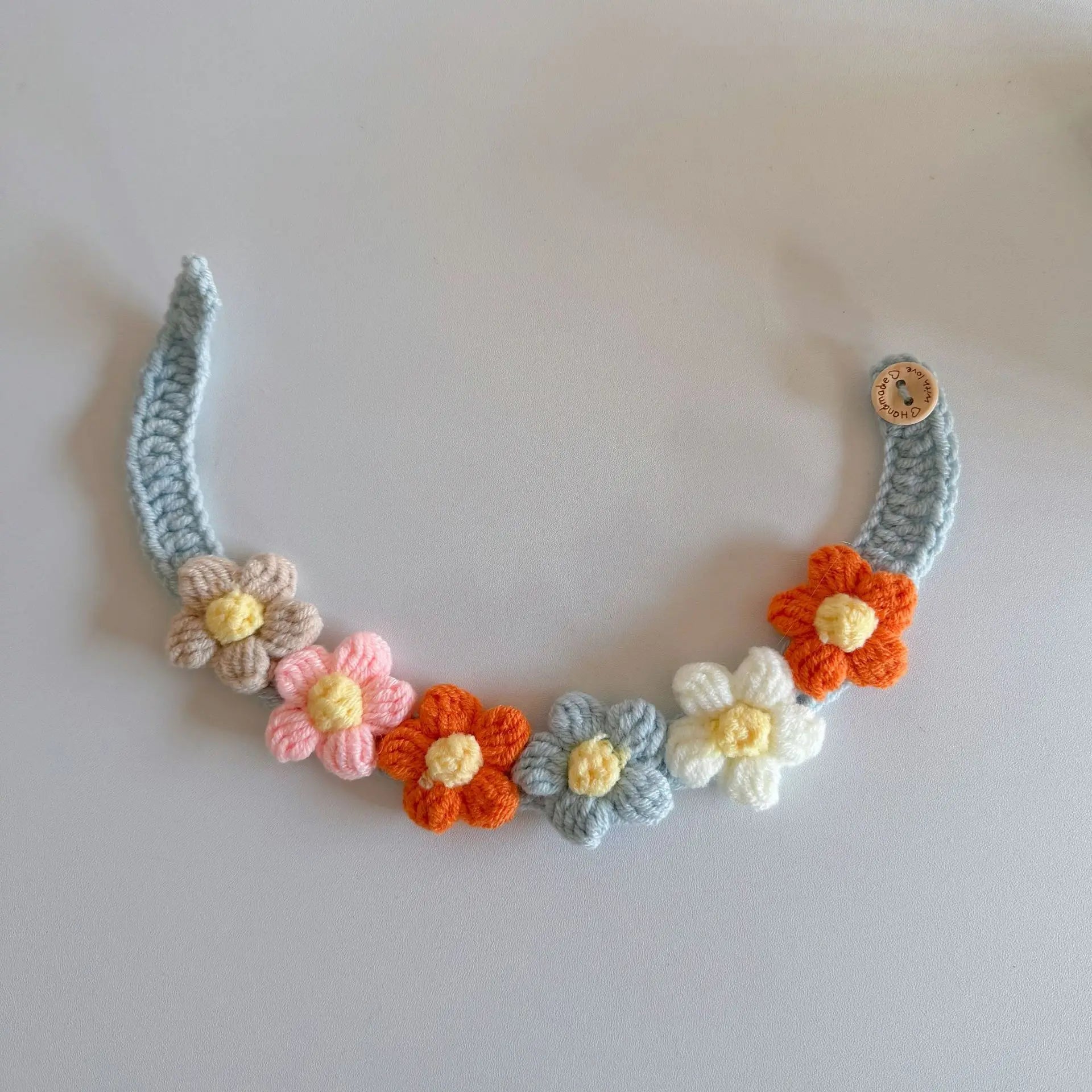 Luxurious Pet Collar Cat Knitting Collar