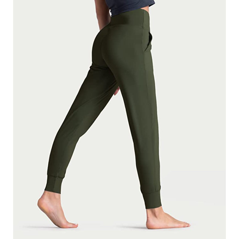 Joggers For Women High Waist Active Sweatpants Lightweight Tapered Lounge Yoga Athletic Pants With Pockets