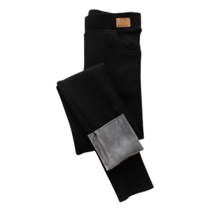 Winter Warm Skinny Thick Fleece Pants