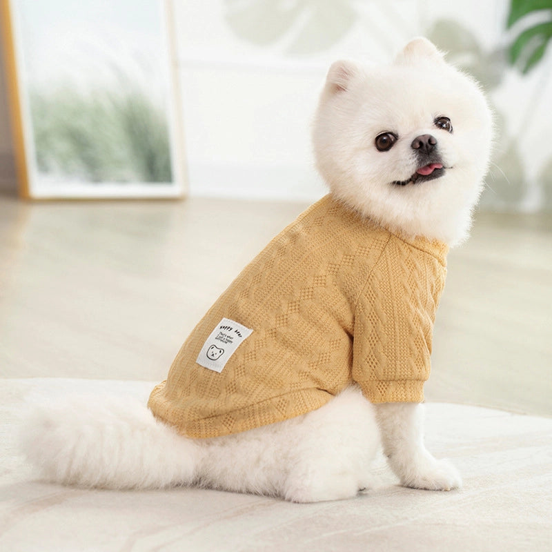 Pet Sweater New For Autumn And Winter Cat And Dog Clothes Cat Dog Wool Sweater