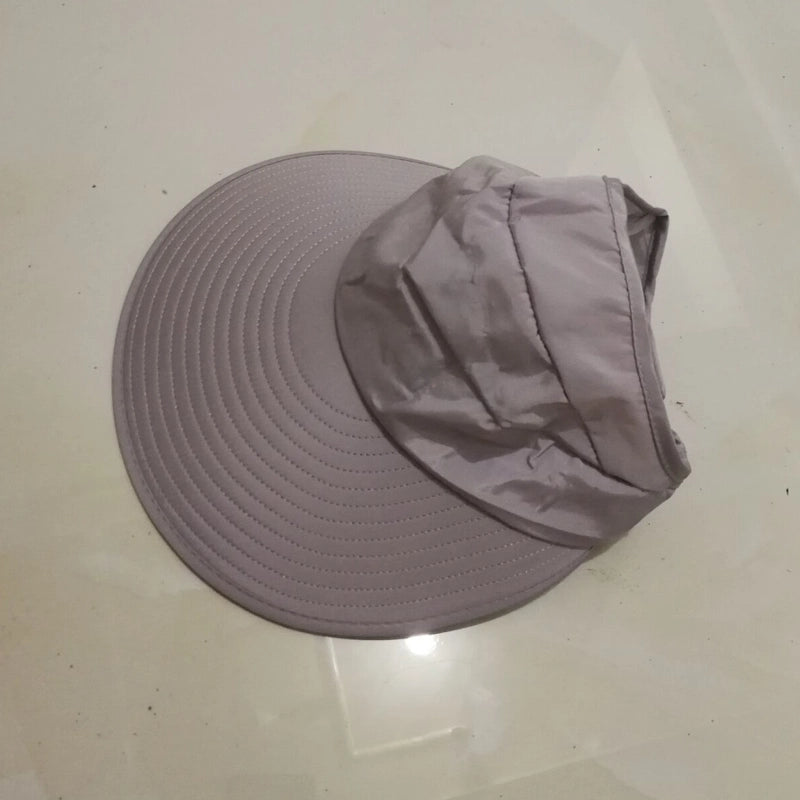 Women's Elegant Basic Minimalist Flower Big Eaves Sun Hat