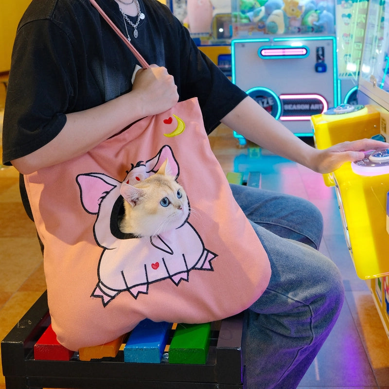 Cute Polyester Rabbit Dinosaur Pets Backpack
