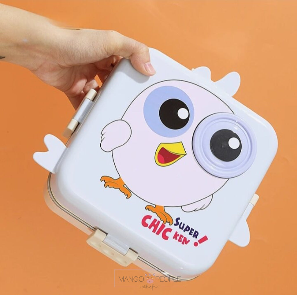 Chicken Design Premium Stainless Steel Lunchbox