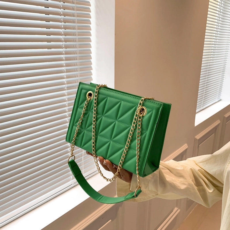 Women's All Seasons Pu Leather Classic Style Shoulder Bag