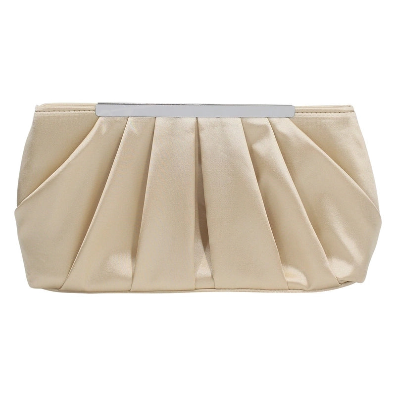 Dark Blue Black Pink Silk Solid Color Square Evening Bags