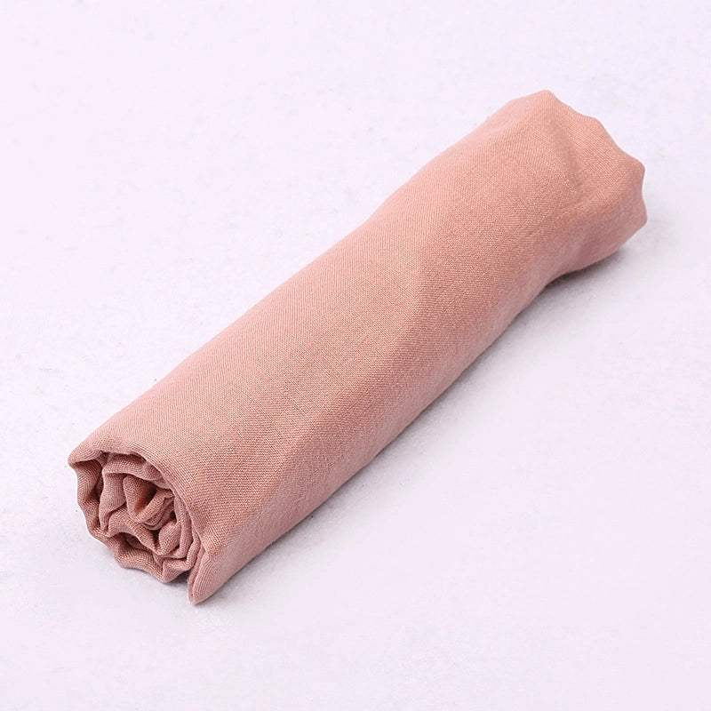 Women's Ethnic Style Solid Color Polyester Scarf