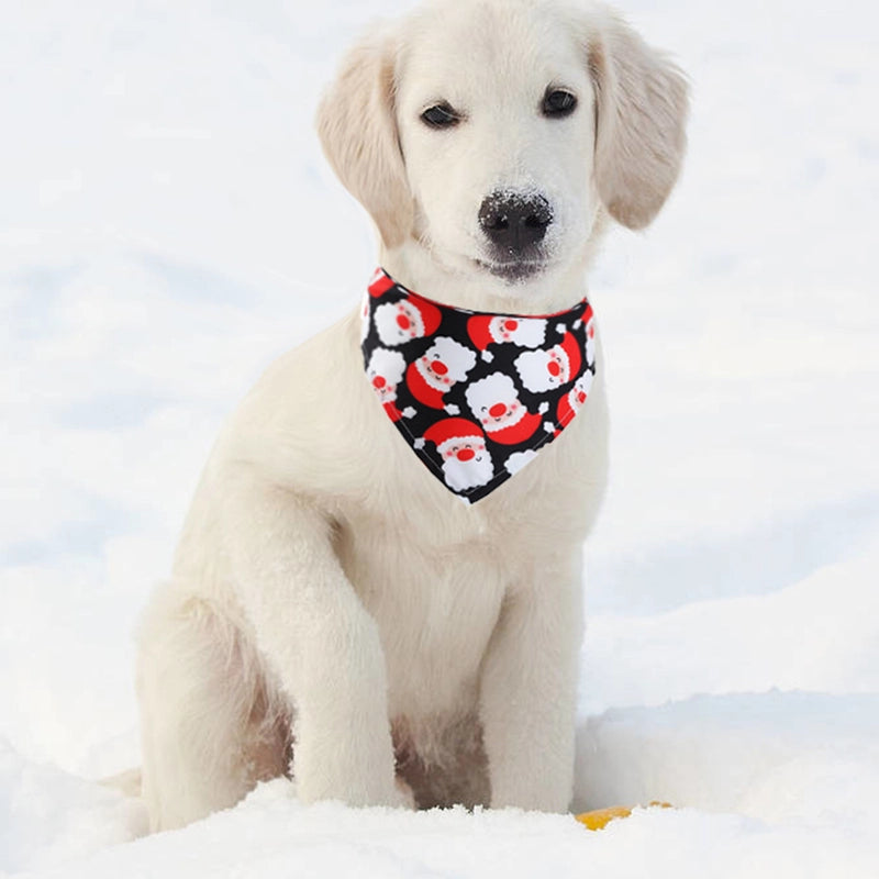 Casual Polyester Christmas Snowflake Deer Pet Clothing 1 Piece