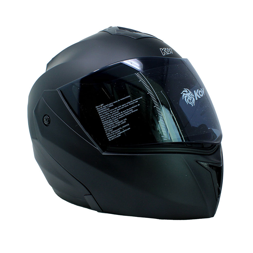 Casco Kov Stealth Negro Mate