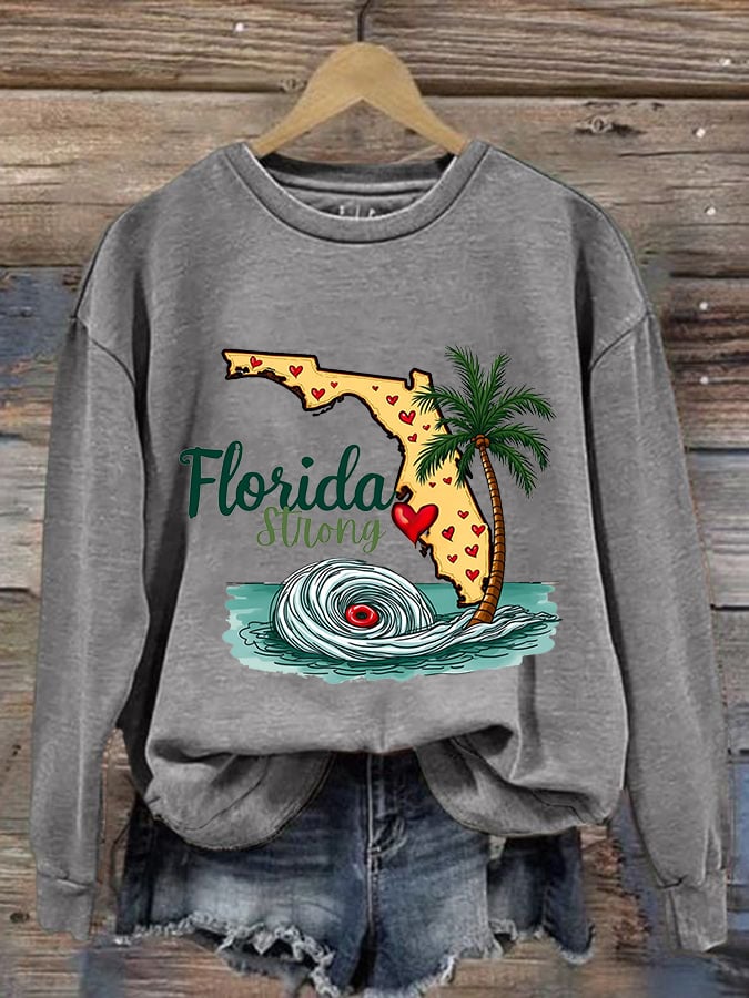 Women's Florida Strong Printed Sweatshirt