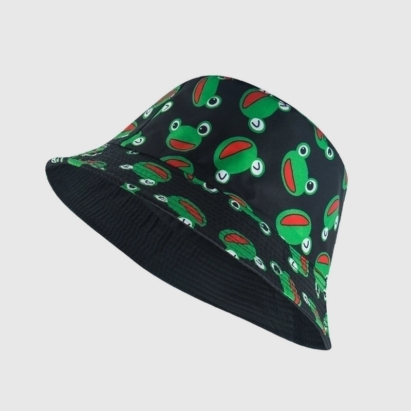 Unisex Hip-hop Animal Plant Printing Bucket Hat