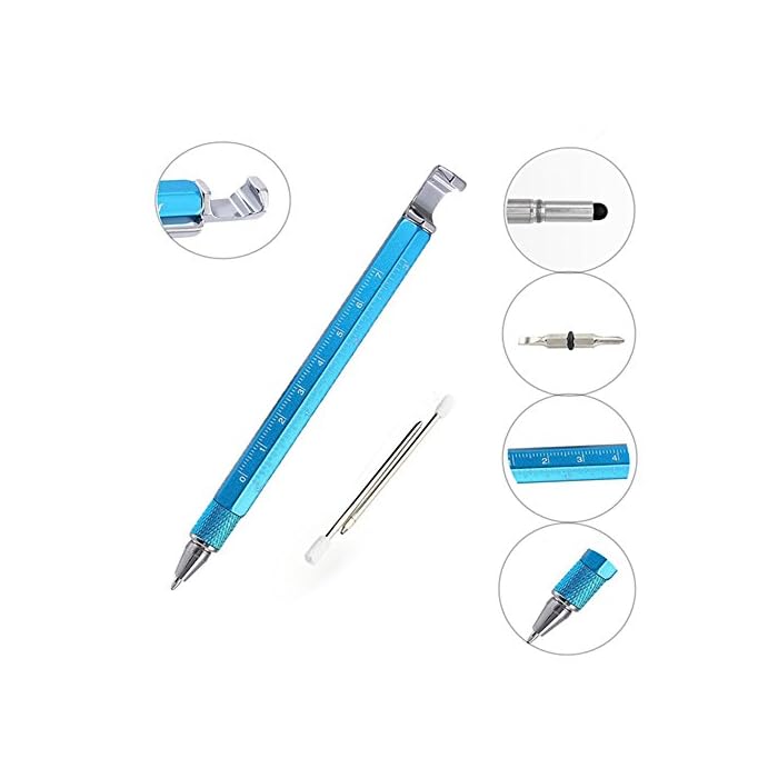 7 in 1 Tech Tool Pen with Ruler