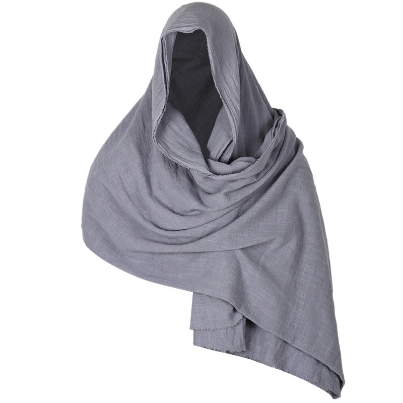 Medieval Cotton Scarf Costume Renaissance Belt Hood Poncho Halloween Pirate Explosions