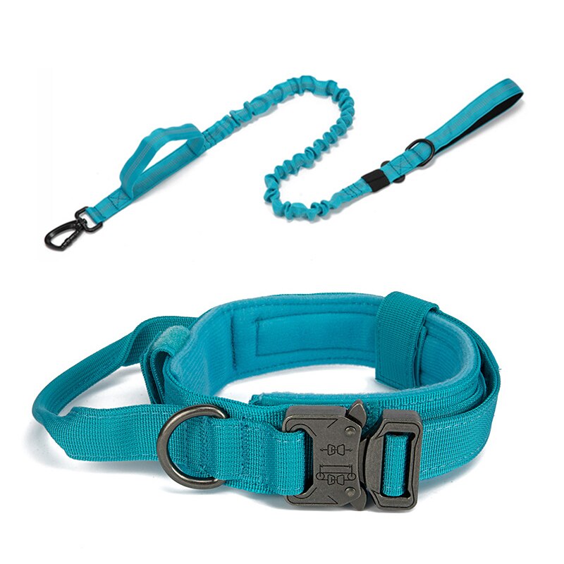 Durable Tactical Dog Collar And Leash Set