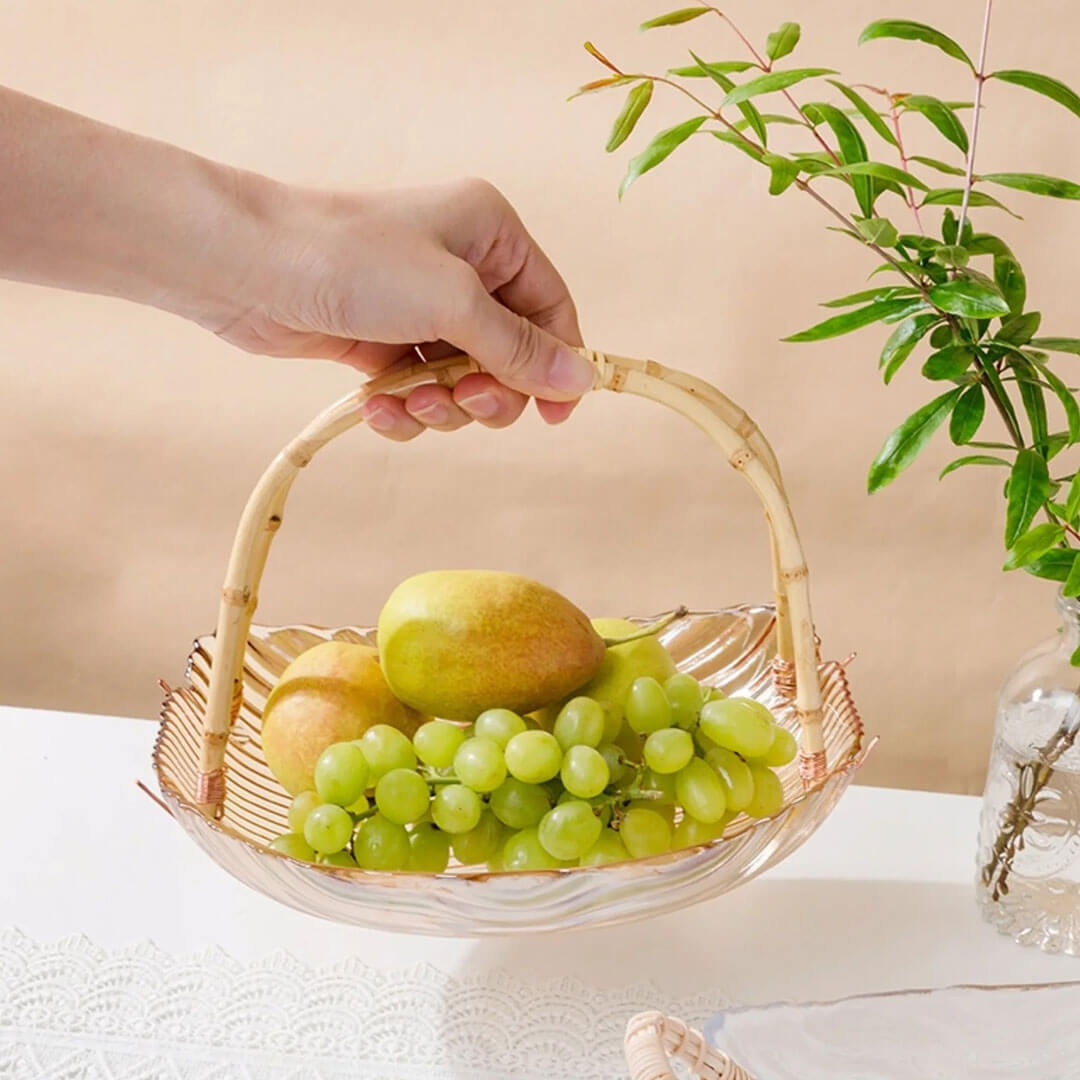 Retro Candy Bowl & Portable Fruit Tray