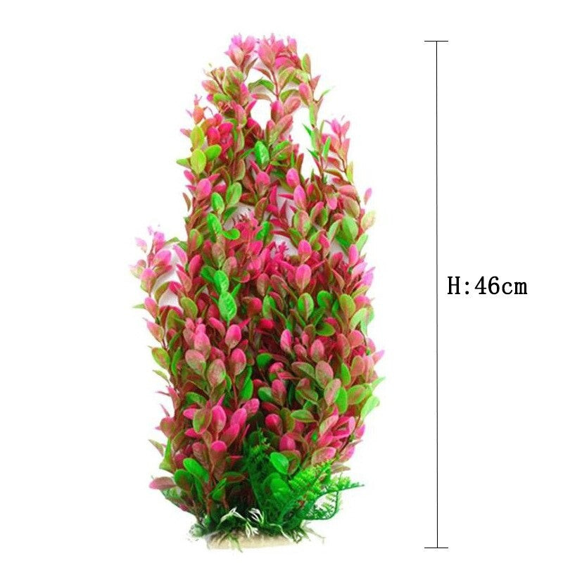 Green Artificial Plant Grass For Aquarium