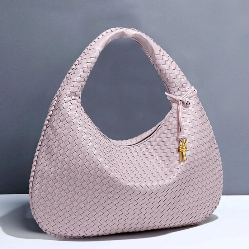 Woven Women's Bag New Fashion Large Capacity Handbag Korean Commuter Leisure Manufacturers Fashion Shoulder Bag