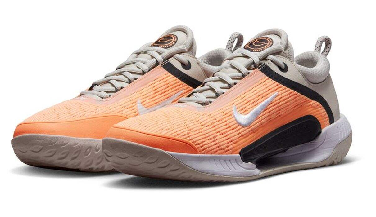 Zapatos de hombre Nike Zoom Court NXT-blanco naranja