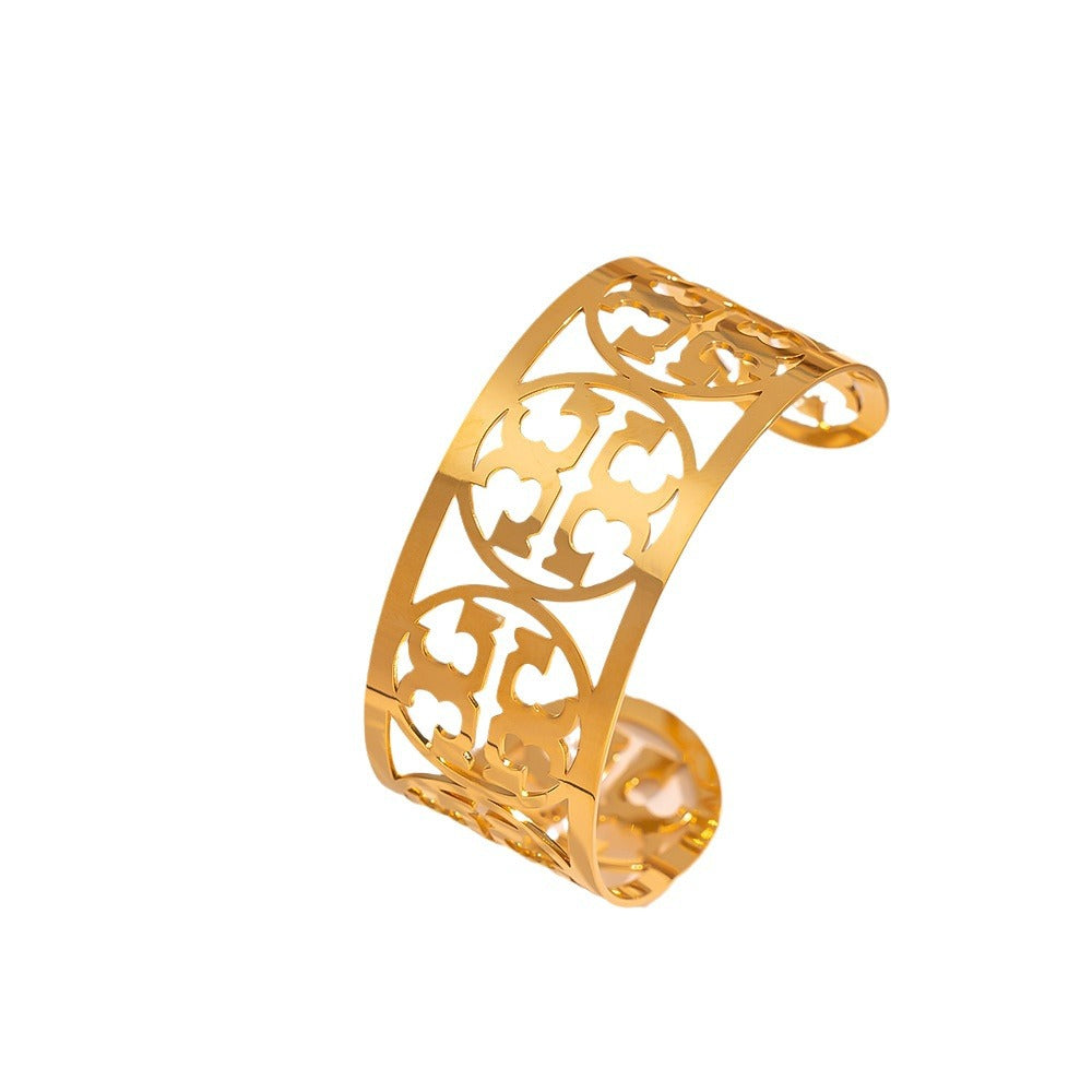 Round Titanium Steel Polishing Bangles