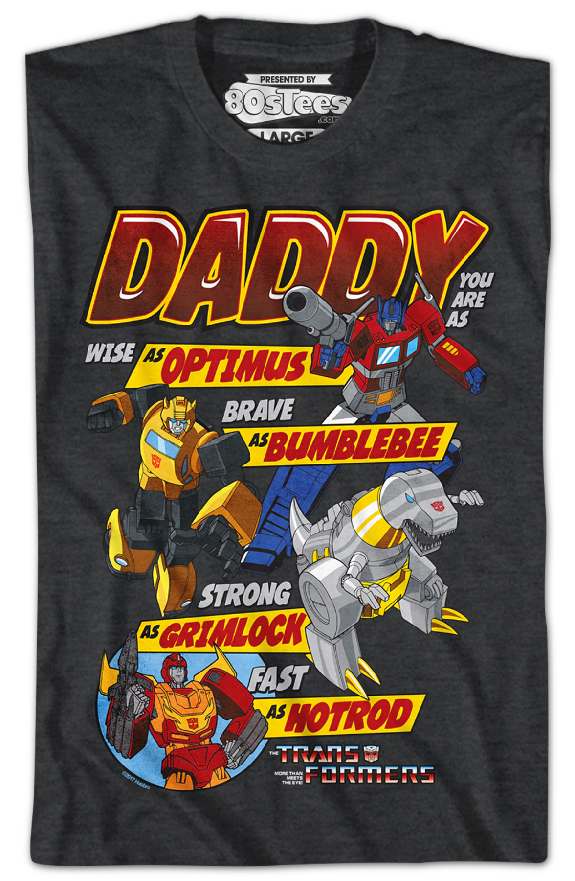 Autobots Father's Day Transformers T-Shirt