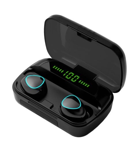 🔥TWS BLUETOOTH 5.1 EARPHONES WATERPROOF CHARGING BOX🔥