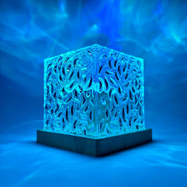 Dynamic Shadow Water Pattern Rotating Atmosphere Night Light