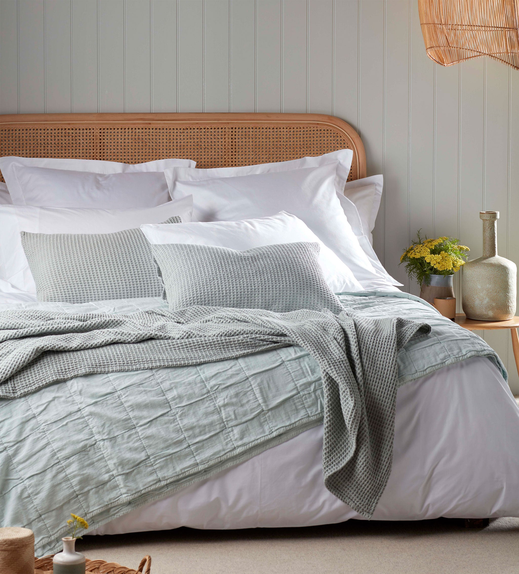 White Petworth 100% Cotton 400 Thread Count Duvet Cover