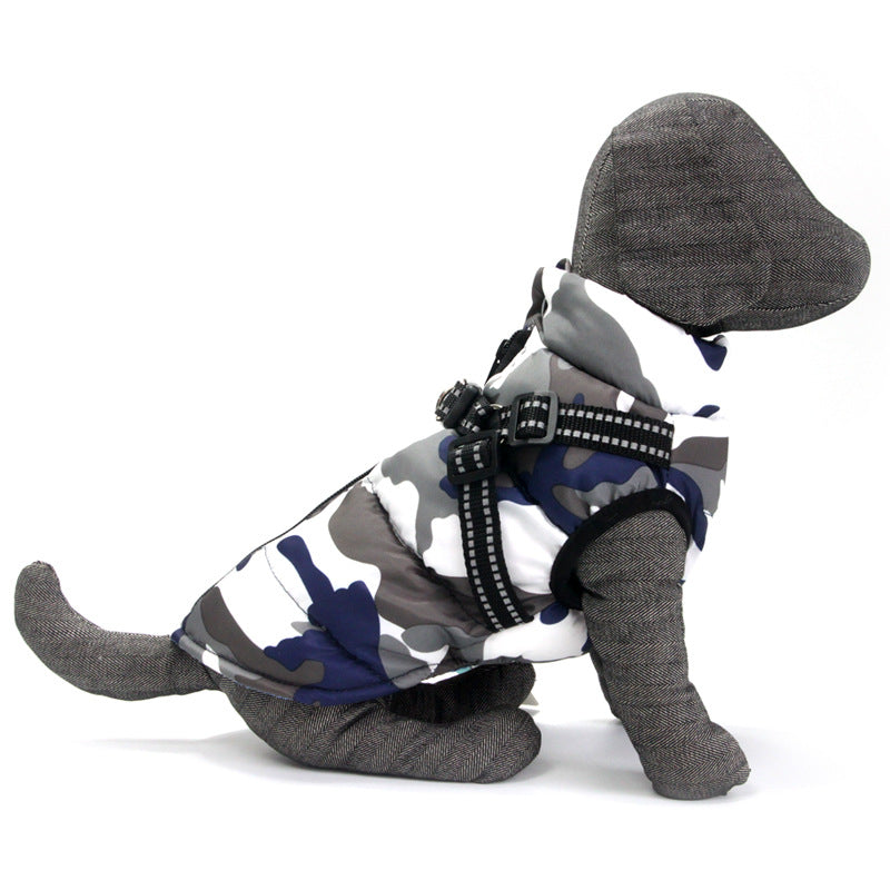 Autumn And Winter Pet Dog Vest Jacket