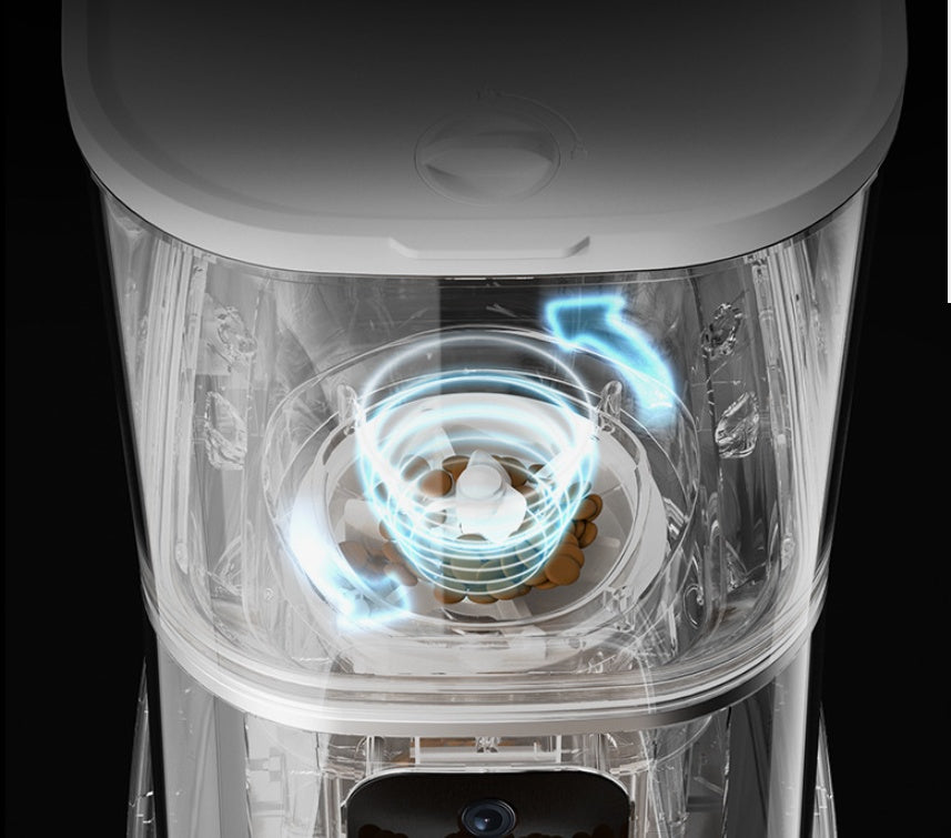 Smart WiFi Automatic Cat Feeder – 6L with mobile App Control