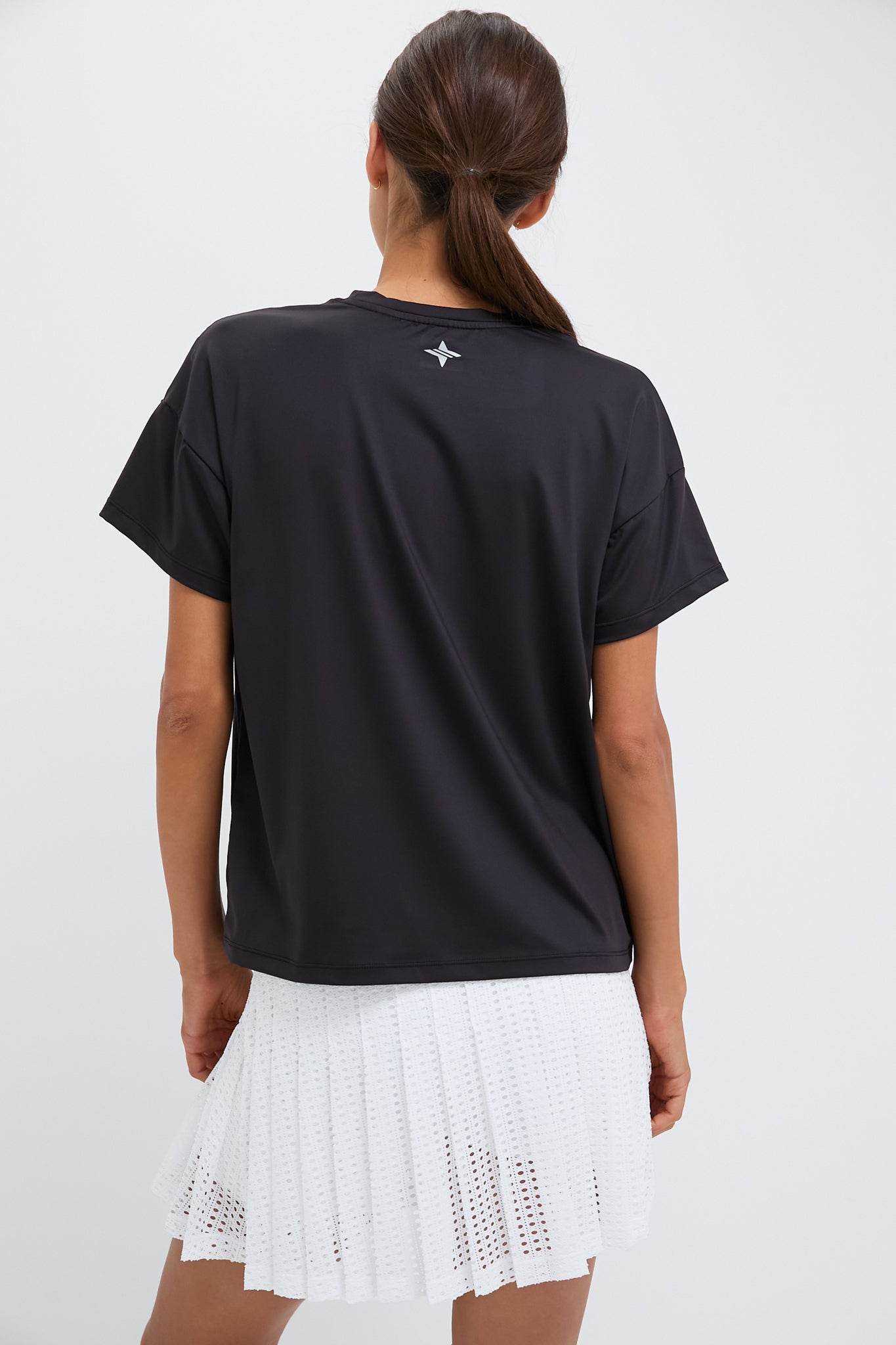 Black Short Sleeve Ryan Boyfriend Tee