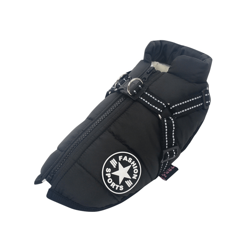 🎄Christmas sale-49% Off🎄Winter Warm Pet Dog Waterproof Jacket With Harness