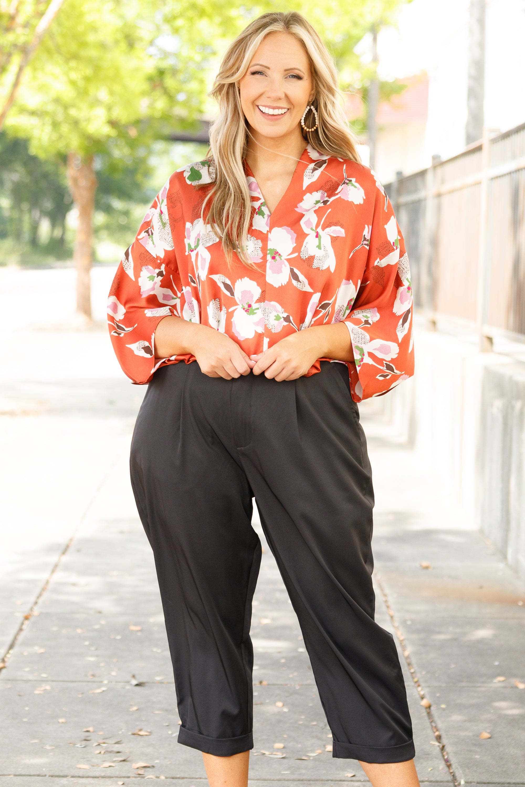 It's Strictly Business Pants. Black