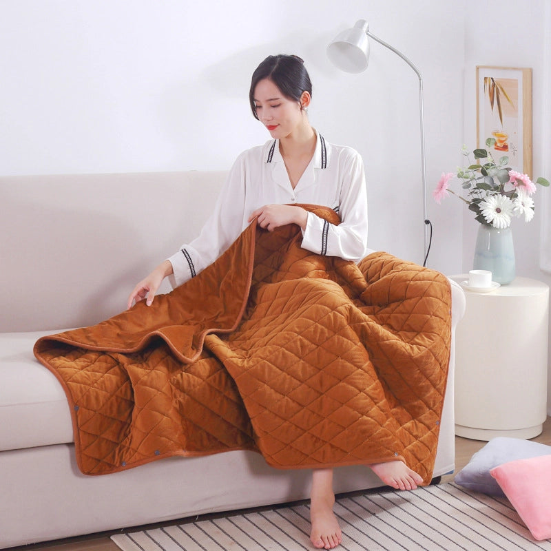 Casual Solid Color Polyester Electric Blanket Bedding