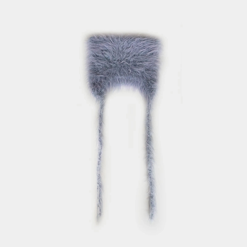 Women's Minimalist Solid Color Eaveless Wool Cap