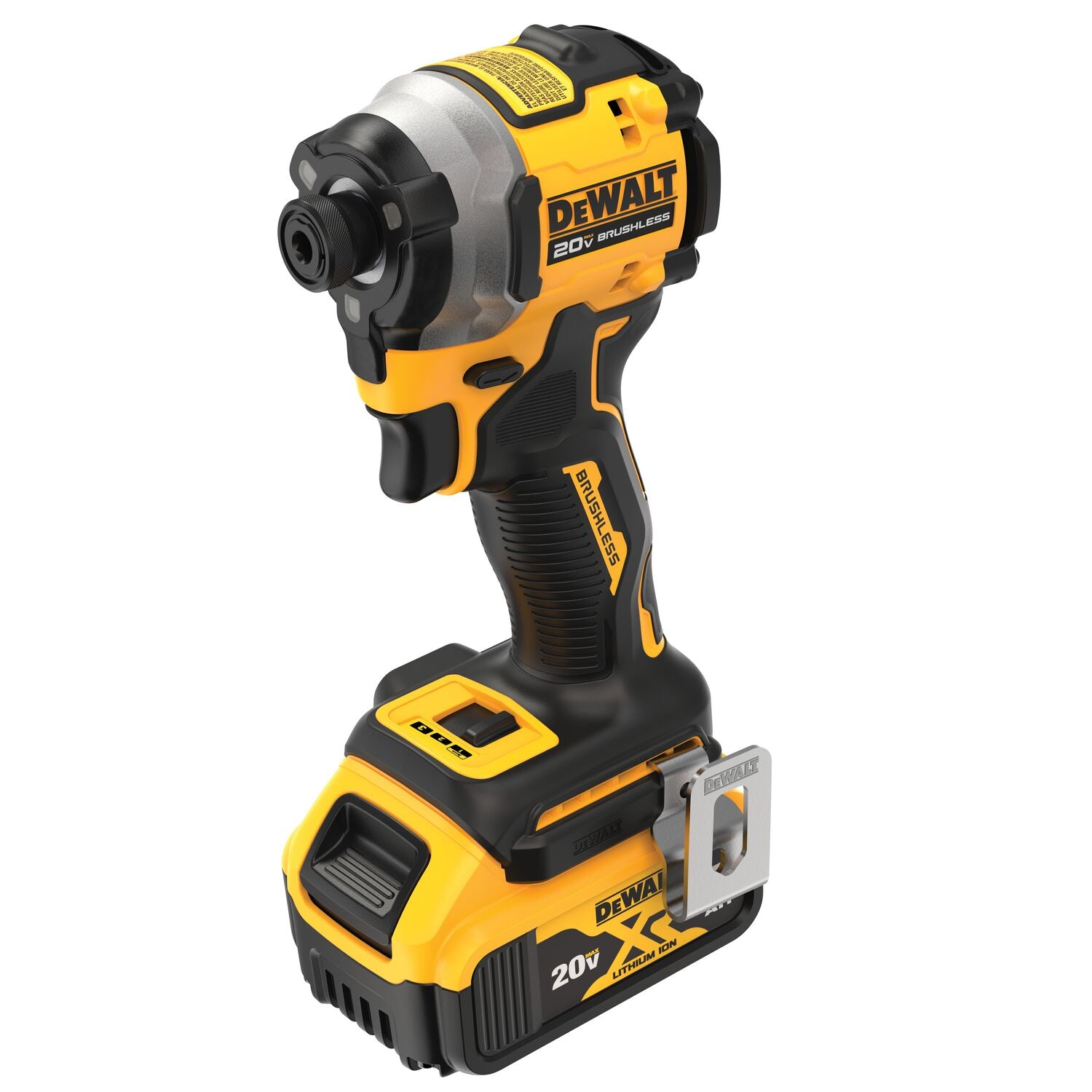 DeWalt DCF850P1 ATOMIC 20V MAX* 1/4 in. Brushless Cordless 3-Speed Impact Driver Kit (1 Battery)