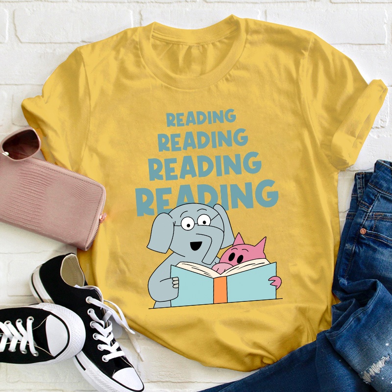 Reading Reading Reading Teacher T-Shirt