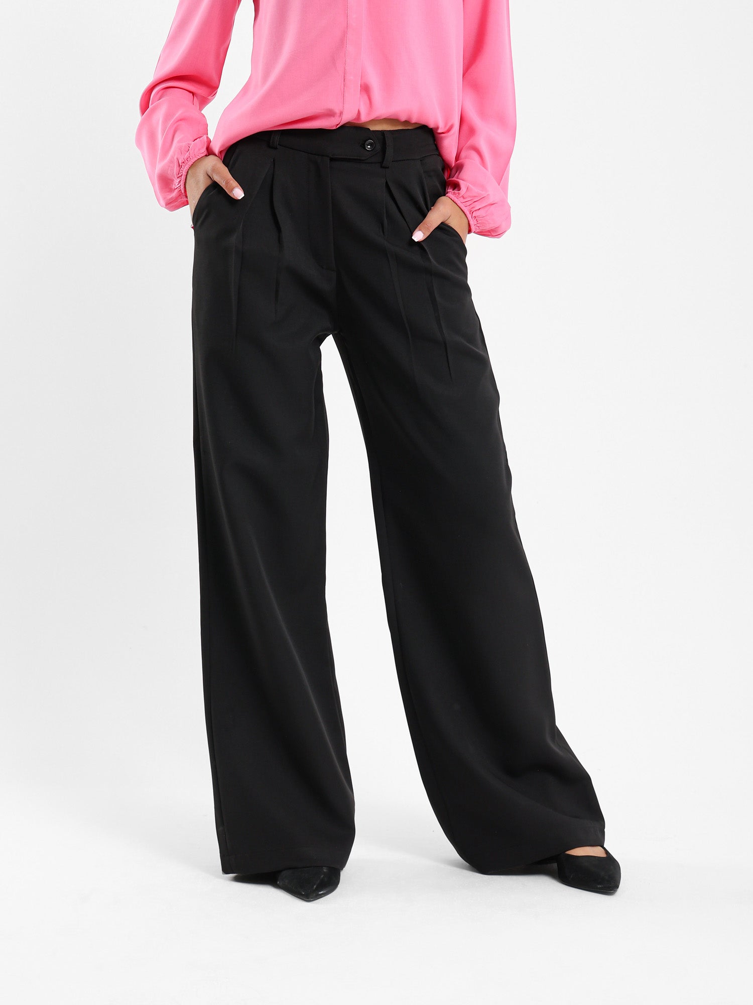 Tailored Pleated Pants