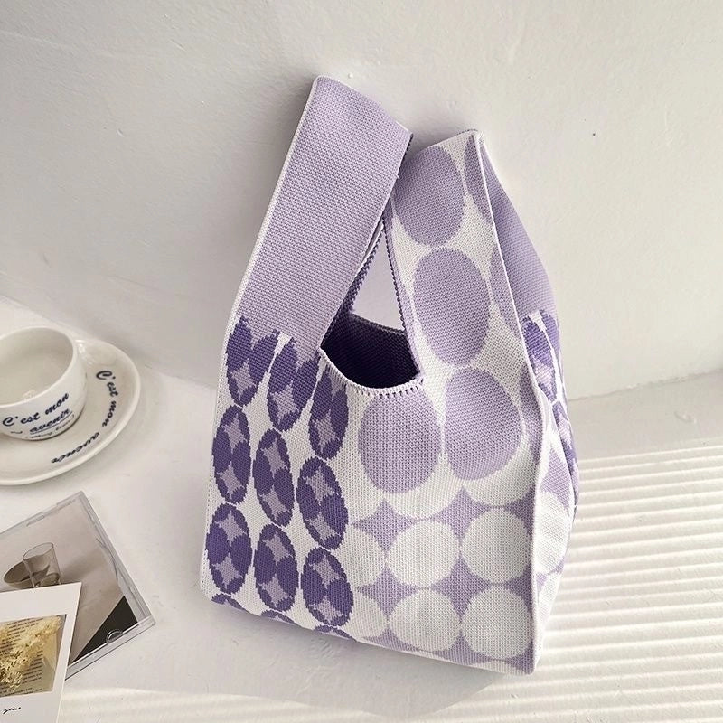 Spring And Summer New Arrival Women's Bag Handbag Bag Fashionable Simple Niche Knitted Bag Vesel Bag Crossbody Bag