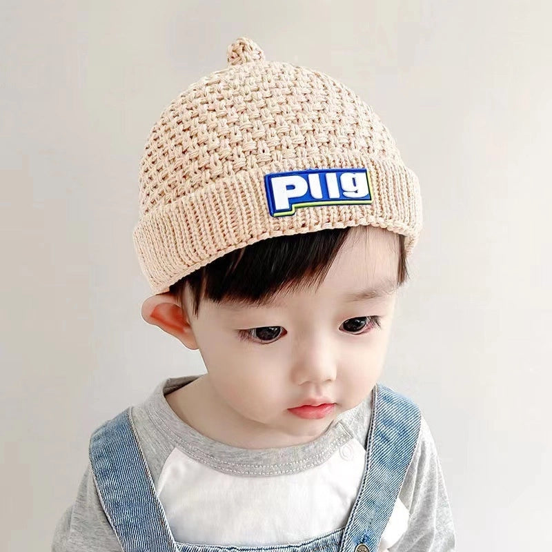 Baby's Autumn And Winter Hat Scarf Suit Cute Super Cute Baby Children's Fluffy Hat Girls' Winter Warm Wool Hat